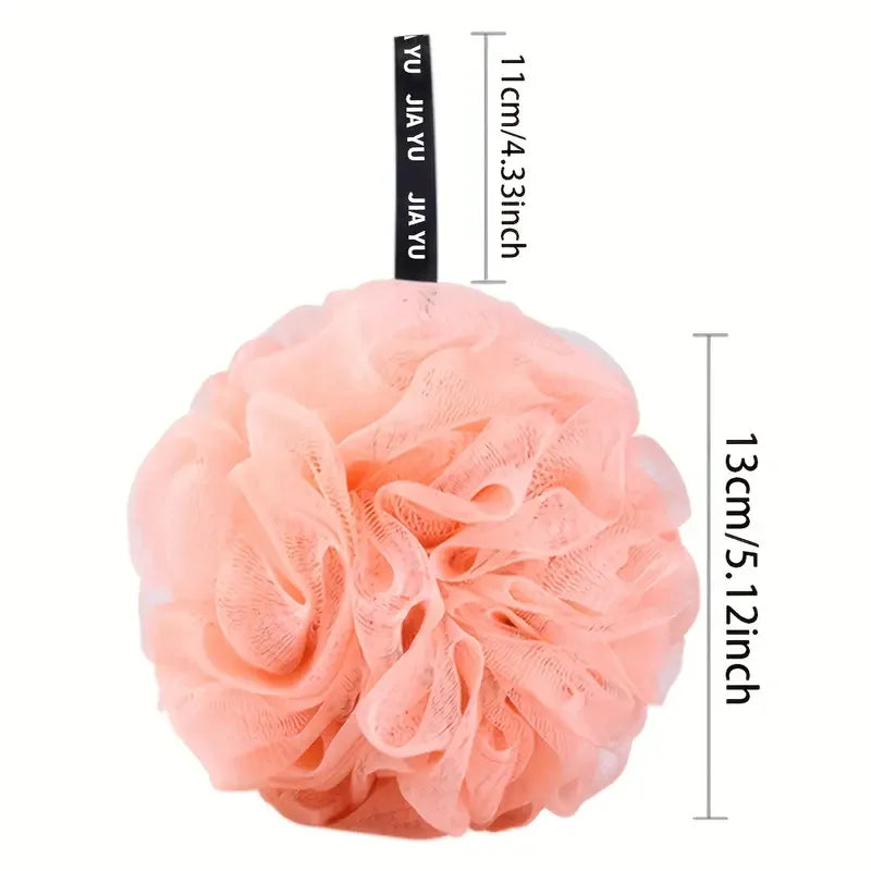 Mesh Pouf is a soap-insert loofah that creates rich lather and gently cleanses the skin, leaving it soft and refreshed.